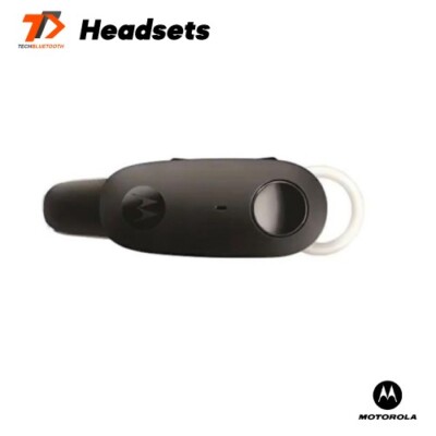 TechBluetooth Motorola Boom hx600 bluetooth headset black- Clear