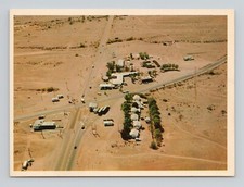 Postcard Vidal Junction CA Motel Refigeration TV Restaurant Advertising