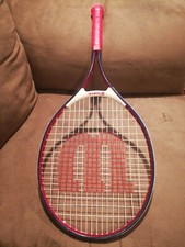 Wilson Tennis Racquet 4"L0 25" Blue/ Red-Handled Usta Schools Program