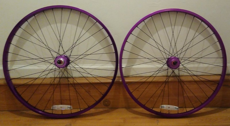 SE Bikes 29" Big Ripper - Purple Rain Takeoff wheelset New
