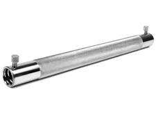 Yes4All Dumbbell Bar 15.75 inch + Handle W/Spinning Connector 1.15" Chrome