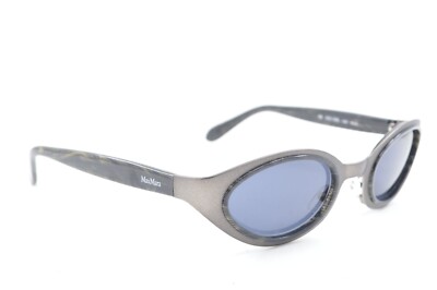 New Authentic Max Mara MM 35/S 1UC Italy 90s Vintage Rare Gunmetal Sunglasses