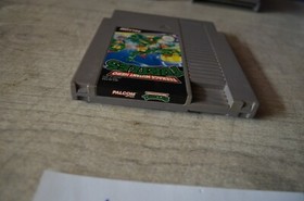 Teenage Mutant Hero Turtles sur Nintendo Nes - loose TBE PAL FRA