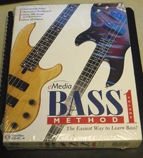 eMedia Bass Method Volume 1 CD-ROM, early version 2001-2002 NEW