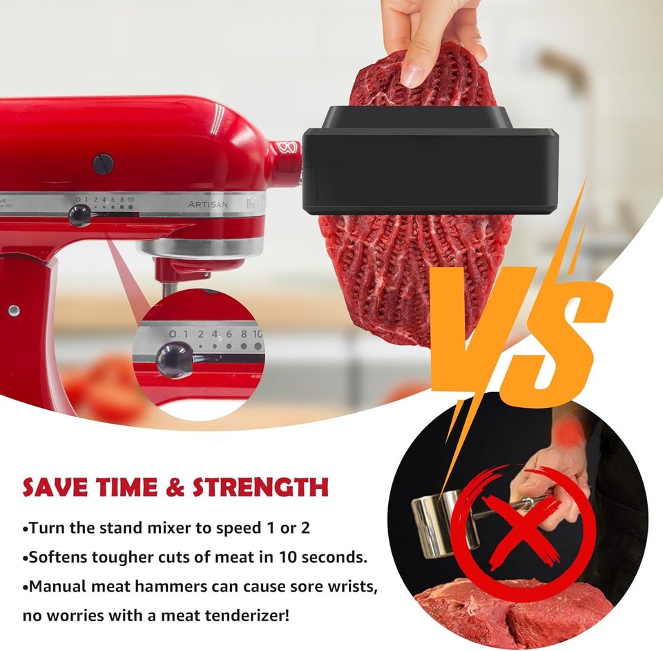 Meat Tenderizer for All Kitchen Aid Household Mixer,Meat Tenderizer Machine eBay