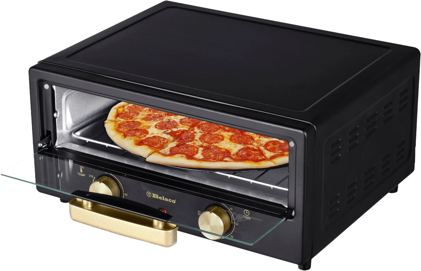 Belaco Pizza Oven Multi-Purpose 1800W Mini Oven, All in One 12inch Pizza Maker
Opens in a new window