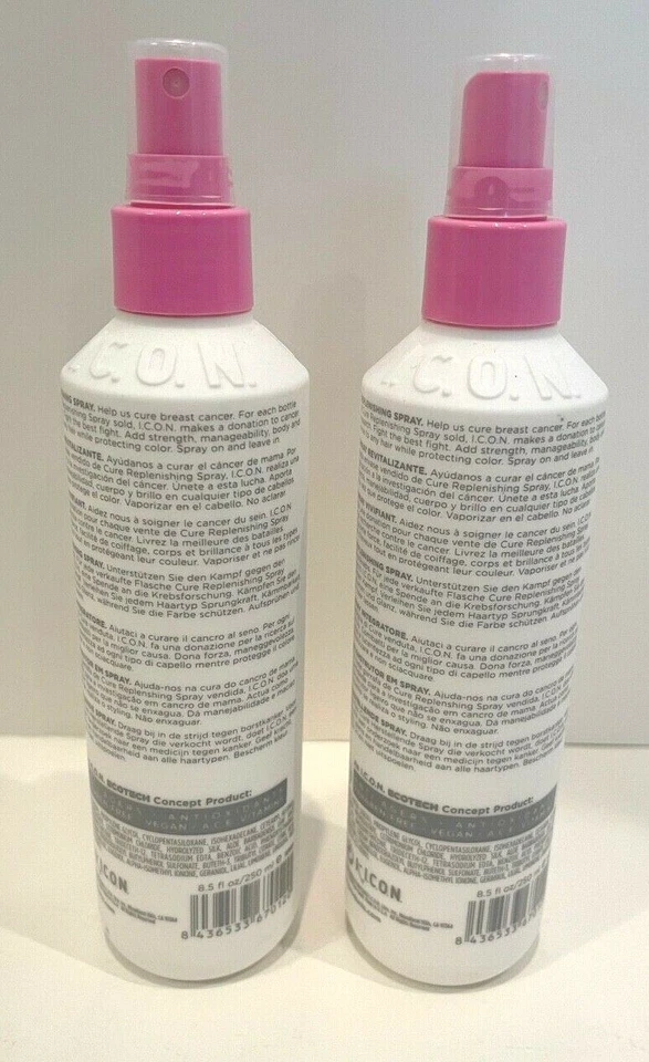 (Pack of 2) I.C.O.N. Cure Replenishing Spray 8.5 oz. -- New - Image 2 of 2