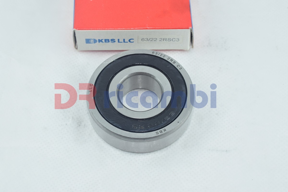 Cuscinetto Albero Motore 22mm Cuscinetto Koyo 63/22 C4 &ndash; Per Albero Motore Moto, Dimensioni 22x56x16 Mm. Ricambio Moto Koyo