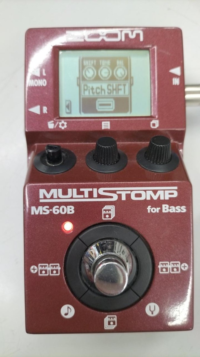 配信機器・PA機器・レコーディング機器 MULTI STOMP MS-60B for Bass MS-60B | Buy Now | ZOOM