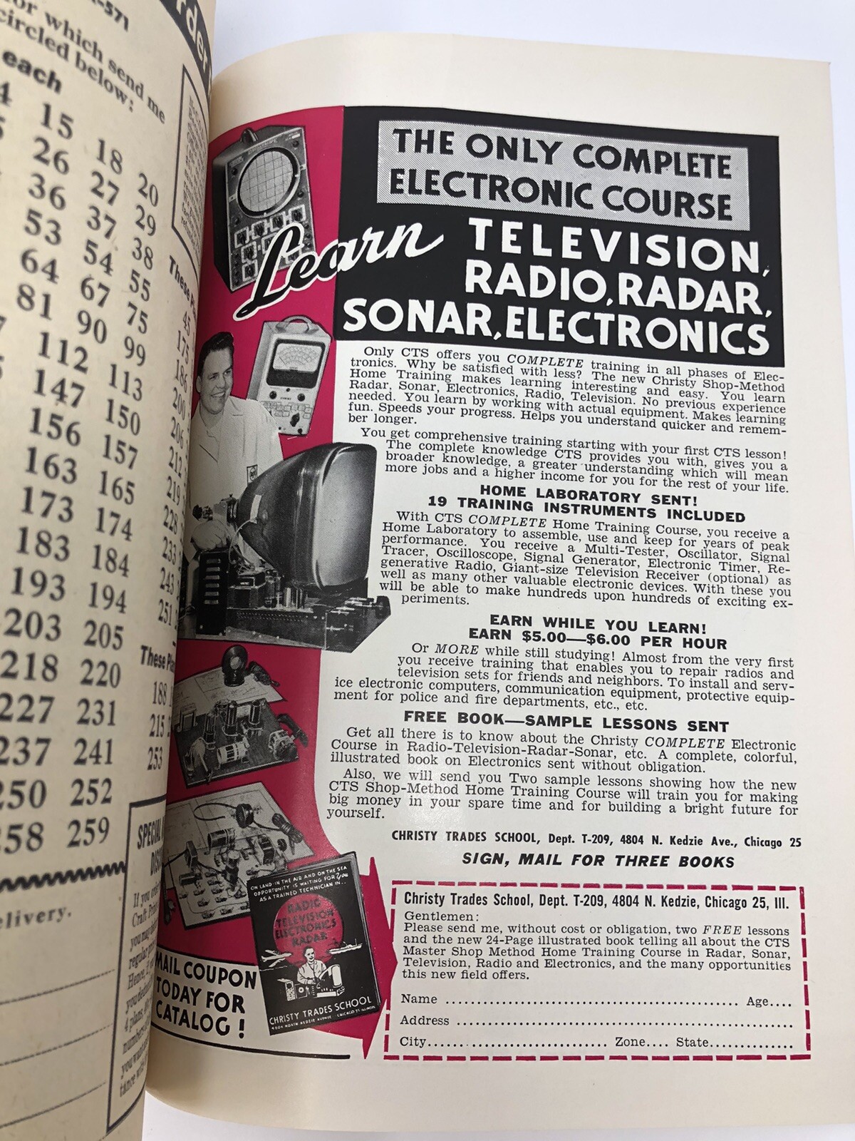 Vintage 1957 RadioTV Experimenter Magazine Volume four 4 eBay