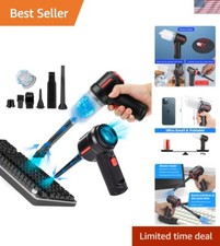 Compact Computer Vacuum Cleaner Air Blower - Strong Suction - Lithium Battery