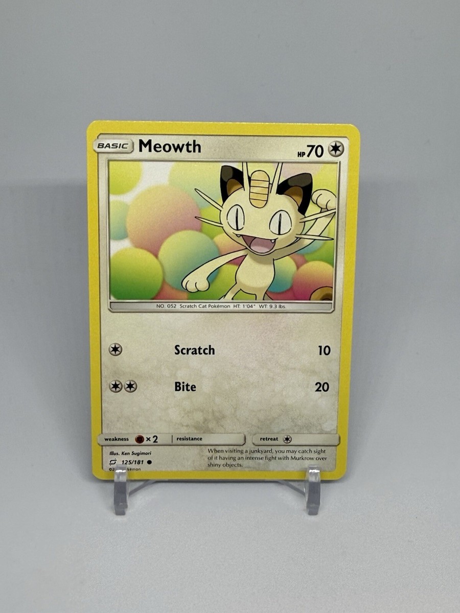 moon kitty pokemon card value Persian 102/147 Rare Colorless Blood Moon (240 duringyour next turn Litten - 24/149 (Reverse Foil)