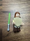 Lego Star Wars Qui-Gon Jinn Minifigure Reddish Brown Beard - Set 75383