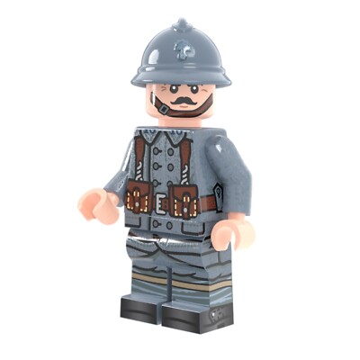 Brickmania WW1 French Infantry V2 NEW