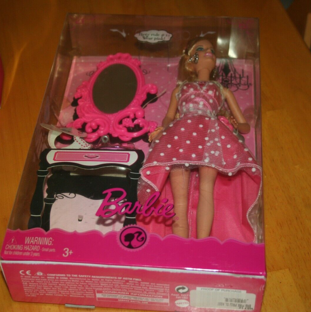 美品レア】バービー Color Your World Pink Barbie Mattel Barbie