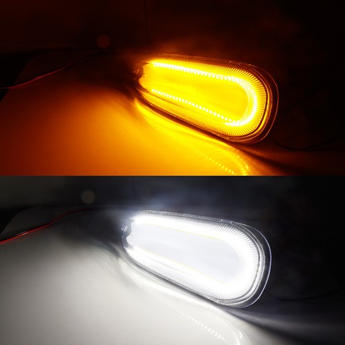 Juego de luces de señal DRL izquierda + derecha de esquina transparente para 94-98 Mitsubishi 3000GT - Imagen 9 de 12