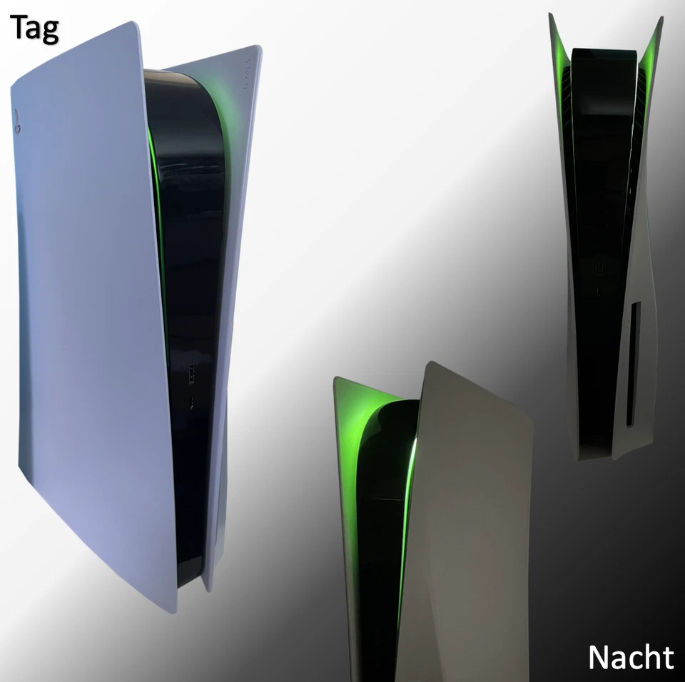 Playstation 5 PS5 Skin Aufkleber LED Lightbar Sticker Designfolie Custom - Bild 3 von 4