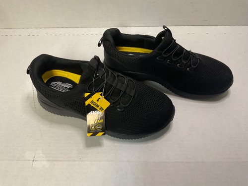 New Size 7X Men’s Avia Avi-Anchor Slip On Slip Resistant Shoes memory foam Black