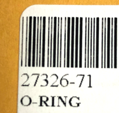 Harley Davidson Motorcycle Carburetor Main Jet O-Ring 27326