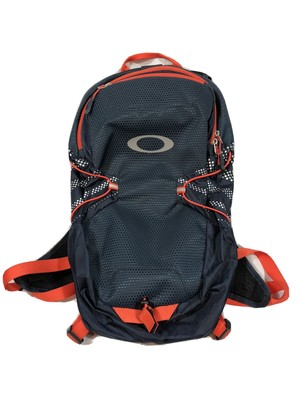 Oakley Backpack One Size RN # 96548 CA # 35460 Gray Orange Hiking | eBay