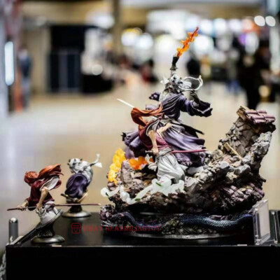 Figurama Collectors Rurouni Kenshin VS Shishio makoto 25th Anniversary Statue