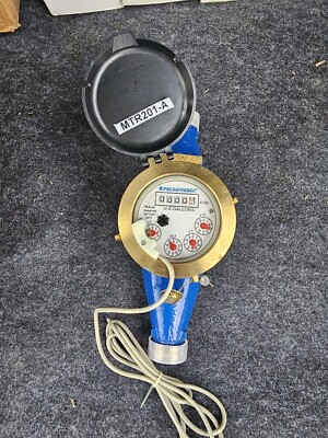 PULSAFEEDER MTR203 Flowmeter, Pulse, 22 GPM, 3/4 In. 3FKP6