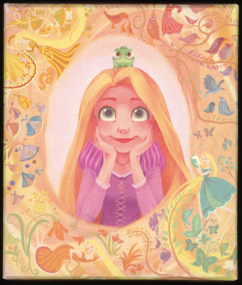 JDS Japan 10 Years Tangled Rapunzel Pascal Lantern Flower Box