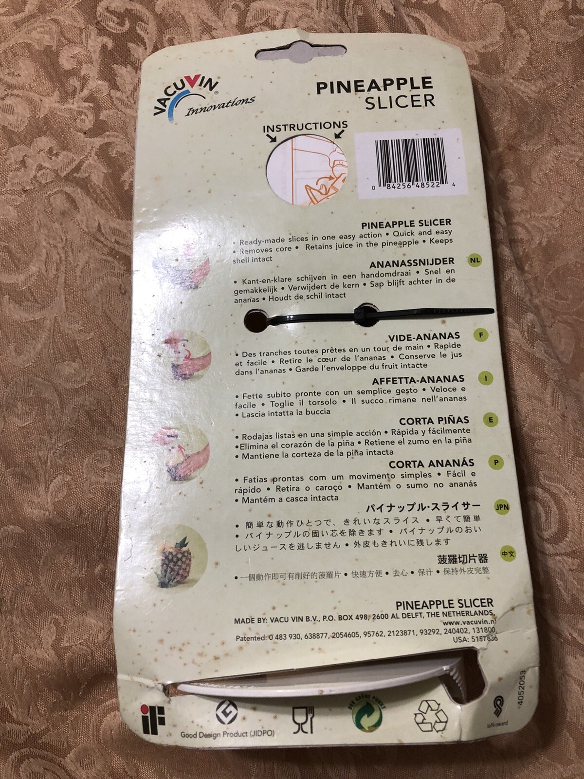 Vancuvin Innovations Pineapple Slicer Cores & Quick & Easy