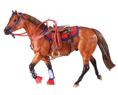 Breyer New * Western Riding Set * 2051 Saddle Bridle Traditional Model Horse