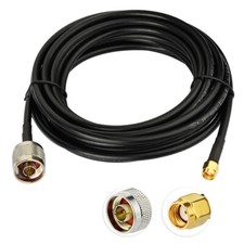 RP-SMA male to N Male antenna extension coaxial cable 16' for Alfa Wi-Fi antenna