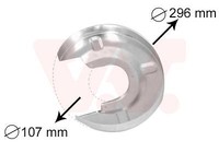 VAN Wezel Spritzblech Bremssch 5874373 VW