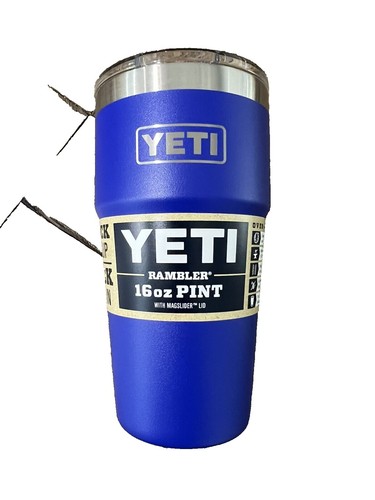 YETI Rambler 20 oz Big Wave Blue BPA Free Tumbler with MagSlider