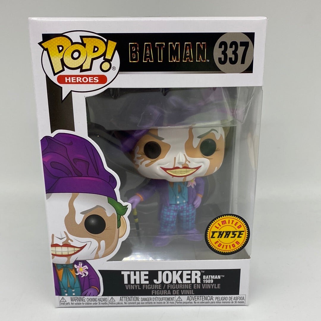 Funko Pop! Heroes The Joker CHASE Batman 1989 #337