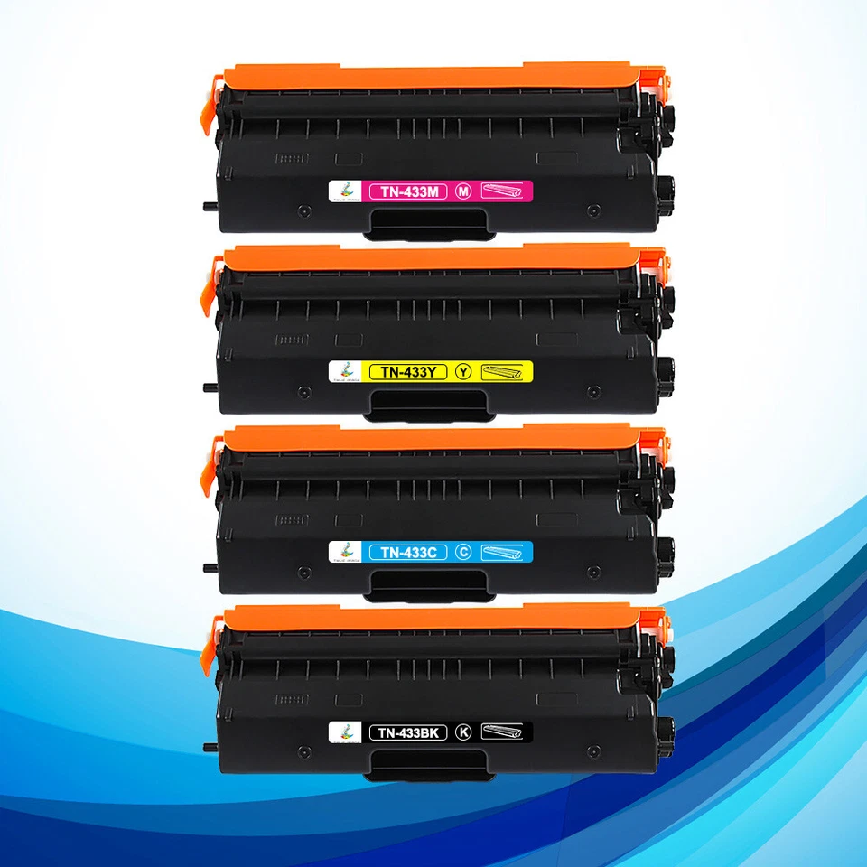 4PK TN433 Toner Compatible for Brother MFC-L8900cdw HL-L8260cdw HL-8360cdw TN436 - Image 4 of 4