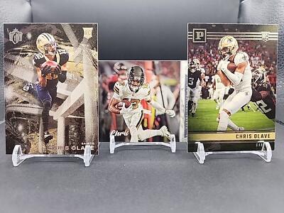 Chris Olave - 2022 NFL Chronicles - Gridiron Kings, Panini And Luminance - RC
