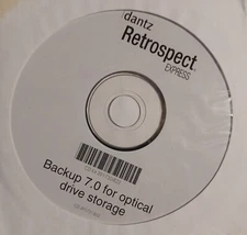 DMC Retrospect Express Back 7.0 Vintage for optical storage New Nice version