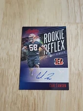 2017 Absolute CARL LAWSON Rookie Reflex Red Autograph #RR-CL Rookie Auto RC SP