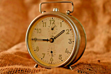 Insa Mechanical Wind-Up Alarm Clock, Made in Yugoslavia