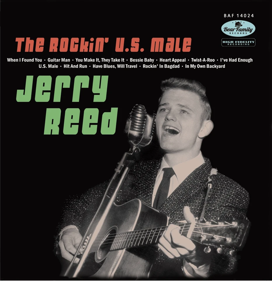 Jerry Reed - The Rockin' U.S. Male (LP & CD, 10inch, 45rpm) - Vinyl Country - Image 2 of 4