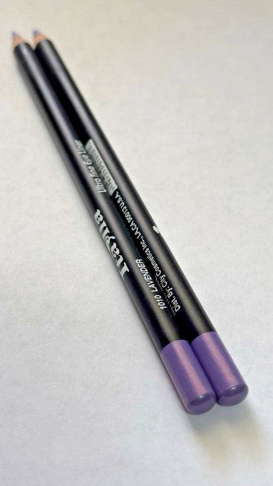 2 (DOS) LÁPICES DELINEADORES DE OJOS ULTRA FINOS ITALIA #1010 LAVANDA Foto 2 de 4