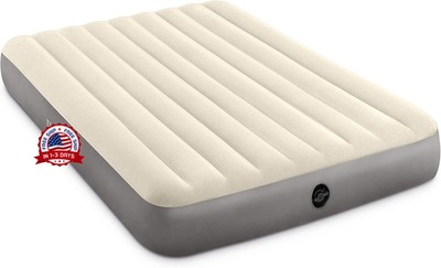 cama inflable Queen colchon para camping visitas incluye bomba de aire eléctrica