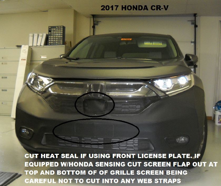 HONDA CR-V RD5 フルブラ ノーズブラ Lebra Lebra 2017-2019 Honda CR-V CRV Front End Mask Cover Bra