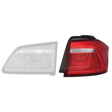 VAN WEZEL Rückleuchte Heckleuchte rechts für VW Golf Sportsvan AM1 AN1