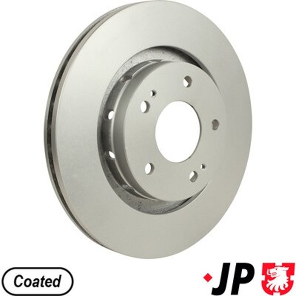 2X Bremsscheibe JP JP Group 4163101400 FüR Crosser Peugeot Mitsubishi Outlander-image
