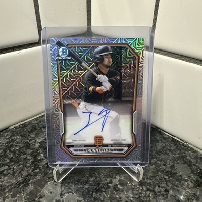 JHONNY LEVEL 2026 BOWMAN CHROME MOJO AUTO #BMA-JLE