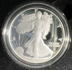 2021-W AMERICAN EAGLE SILVER $1 PROOF COIN U.S. MINT ORIGINAL CASE/COA🔥🔥21EAN