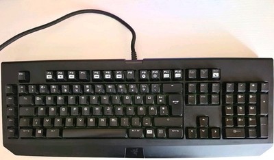 Razer BlackWidow Ultimate 2014 Gaming-Tastatur QWERTZ USB beleuchtet Grün