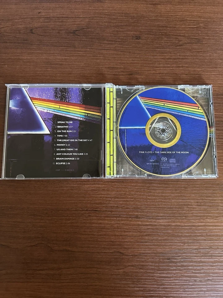 PINK FLOYD темная сторона Луны [SACD] супер аудио CD 5.1 многоканальный - Изображение 3 из 3