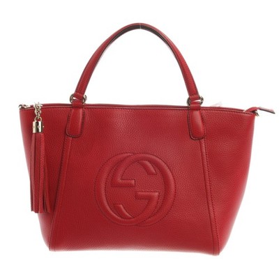 Gucci Handtasche Rot Sehr gut