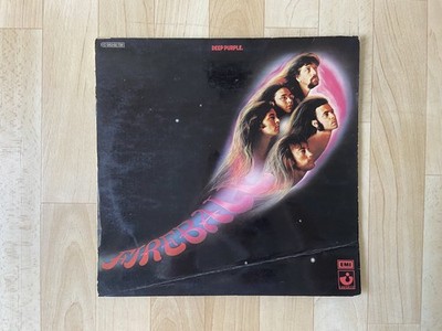 Retro Vinyl Schallplatte (2) Fireball von Deep Purple + Lyrics | 1971 | Rarität